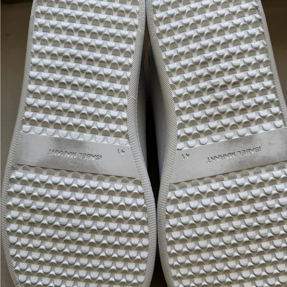 Isabel Marant White and Cream Athletic Shoes - Picture 6 of 6